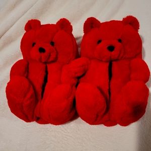 Large Teddy Bear House Slippers
